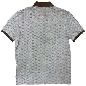 Gucci GG Sherry Polo Shirt Brown